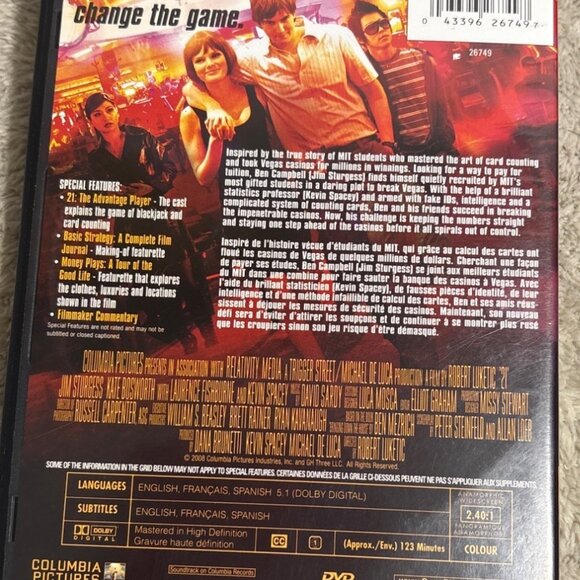 Action Movie DVD Lot 13, 12 Rounds, 21 & Blindness - Picture 9 of 14